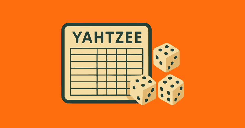 Yahtzee Scorecard